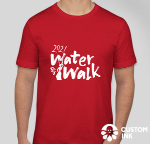 red Water Walk t-shirt
